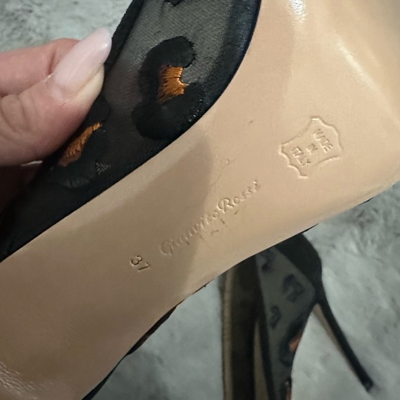 NEW MESH Gianvito Rossi Heels - Picture 4 of 8